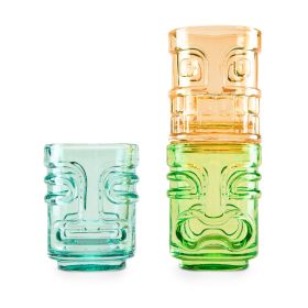 Tiki Trio™ Shot Glasses, True Zoo (Set of 3)