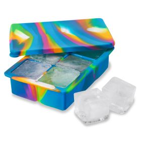 2 Inch Ice Cube Tray Colored Marble HOST®