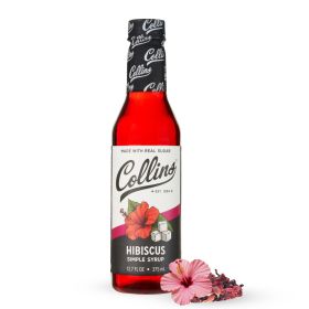Collins 12.7 Oz Hibiscus Syrup