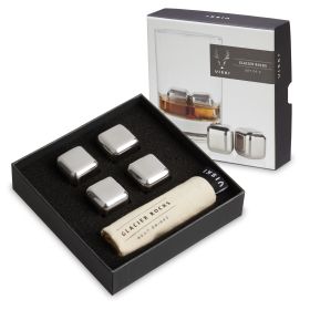 Glacier Rocks® Small Stainless Steel Cubes Viski® (Set of 4)