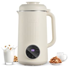 VEVOR 8-in-1 Nut Milk Maker, 41 oz Soy Milk Maker Machine with 10 Blades, for Homemade Oat, Nut, Soy, Juice, Milkshake, Rice Cereal