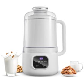 VEVOR 8-in-1 Nut Milk Maker, 34 oz Soy Milk Maker with 200W Blending, for Homemade Oat, Nut, Soy, Juice, Milkshake, Rice Cereal