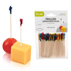 Frilled Appetizer Picks True (Set of 50)