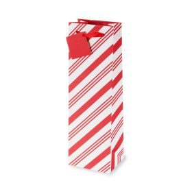 Red & White No-Mess™ Glitter Wine Bag Cakewalk™