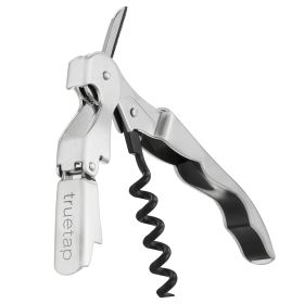 Truetap™ Stainless Steel  Double Hinged Corkscrew