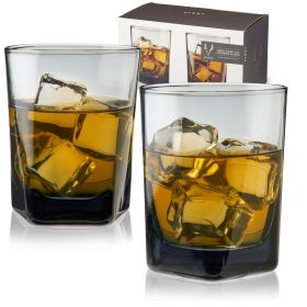 Warren Smoke Double Old Fashioned Glasses Viski® (Set of 2)