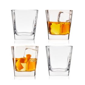 Square Rocks Glass True (Set of 4)