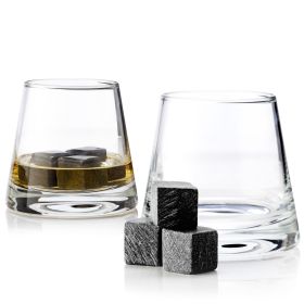 Glacier Rocks Cubes and Rocks Glass Set Viski® (Set of 2)