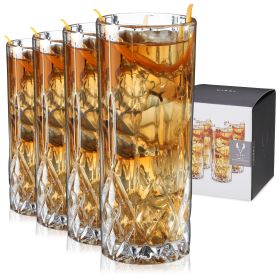 Admiral Crystal Highball Glasses Viski® (Set of 4)