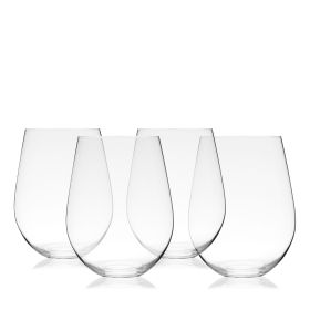 Vino Stemless Red Wine Glass True (Set of 4)