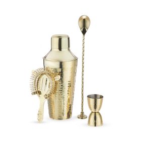 Gold Hammered Barware Set Twine®