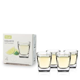 Square Shot Glasses True (Set of 4)