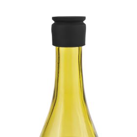 Bulk TrueCap Black Bottle Stoppers