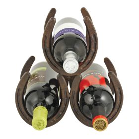 Horseshoe 3 Bottle Wine Rack Foster & Rye™