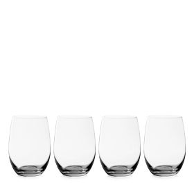 Chateau Stemless White Wine Glasses True (Set of 4)
