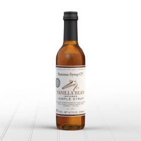 Sonoma Syrup 12.7 Oz Vanilla Bean Infused Simple Syrup
