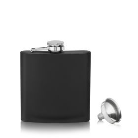 TrueFlask 6 Oz Black Flask True