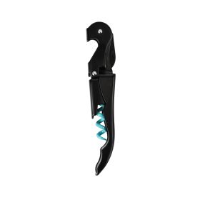 Truetap™ Black & Blue Double Hinged Corkscrew