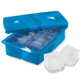 2 Inch Ice Cube Tray Blue Marble HOST®