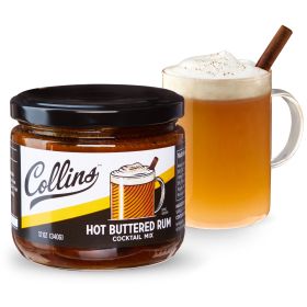 Collins 12 Oz Hot Buttered Rum Cocktail Mix
