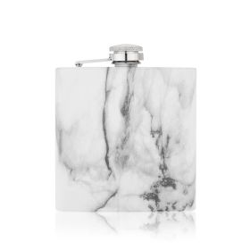 Marble 6 Oz Stainless Steel Flask True