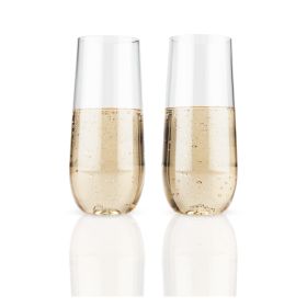 Flexi Stemless Champagne Flutes (Set of 2)