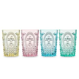 Shatterproof Embossed Tumbler Twine® (Set of 4)
