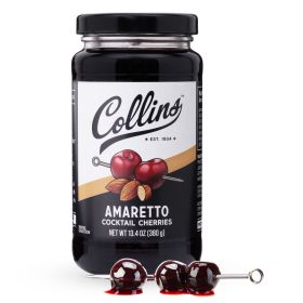 Collins 13.4 Oz Amaretto Cherries In Syrup