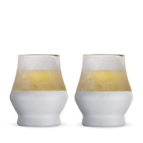 Sipping Glass FREEZE™ Gray HOST® (Set of 2)
