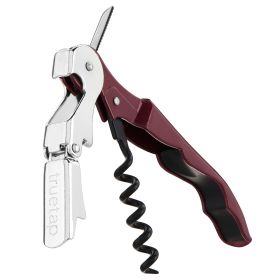 Truetap™ Burgundy Double Hinged Waiter's Corkscrew