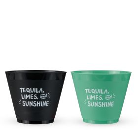 Tequila Lime Sunshine 9 Oz Cups Blush® (Set of 12)
