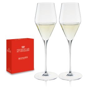 Spiegelau Definition 9 Oz Champagne Glasses (Set of 2)
