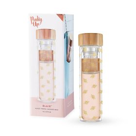 Blair Bee Glass Travel Infuser Mug Pinky Up®