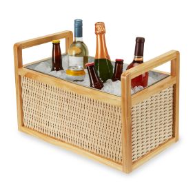 Rattan & Wood Beverage Tub Twine®