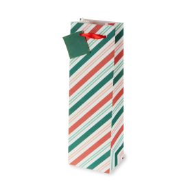 Candy Cane Glitter Wine Bag Cakewalk™