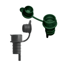 Haley's Corker 5 in 1 Aerator Green and Black Combo Pack