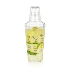 Bulk Maraca 16 Oz Plastic Recipe Shaker True