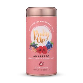 Amaretto Tea Sachets Tin Pinky Up® (Set of 15)