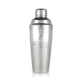 Irving 24 Oz Stainless Steel Hammered Cocktail Shaker Viski®