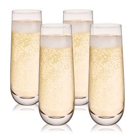 Stemless Champagne Flute True (Set of 4)