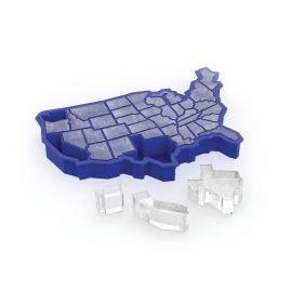 U Ice of A™ Ice Blue Silicone Cube Tray True Zoo