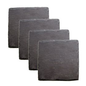 Square Slate Coasters Twine® (Set of 4)