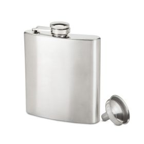 6 Ounce Stainless Steel Flask True