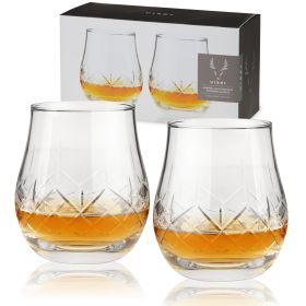 Admiral Crystal Bourbon Glasses Viski® (Set of 2)