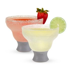 Margarita Glass FREEZE™ Gray HOST® (Set of 2)