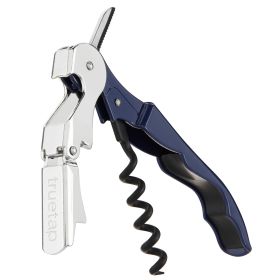 Truetap™ Navy Blue Double Hinged Corkscrew