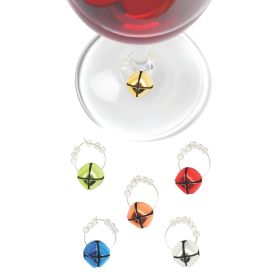 Jingle Holiday Wine Charms (Set of 6)
