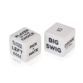 Drinking Dice True (Set of 2)
