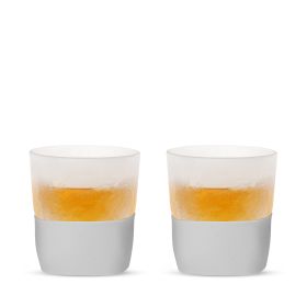 Whiskey Glass FREEZE™ Gray HOST® (Set of 2)