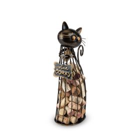 Cat Wine Cork Display True